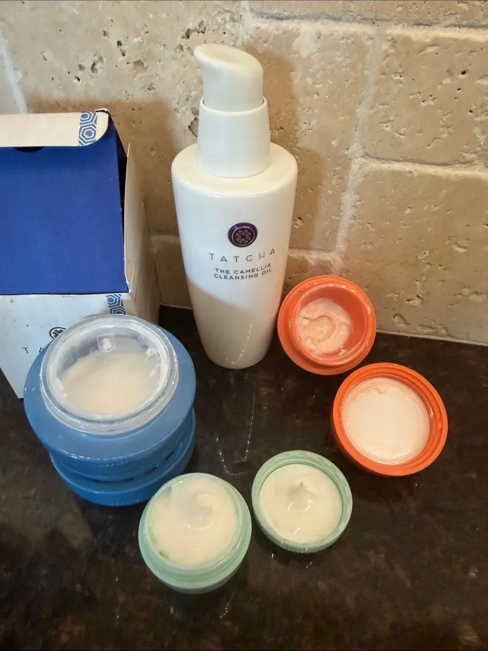 Tatcha camellia cleansing